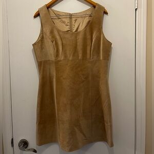 Danier Tan Suede Dress